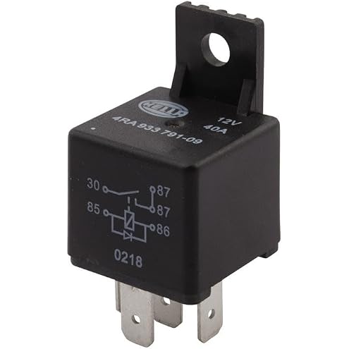 HELLA 4RD 933 332-011 Relay, main current - 12V - 5-pin connector - Changeover Contact - with holder - Image 9