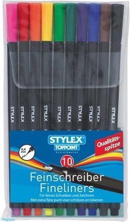 Fijnschrijvers 10 Stuks - Image 2