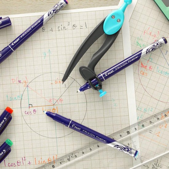 Pilot FriXion - Fineliner - 0.45mm schrijfbreedte - Image 3