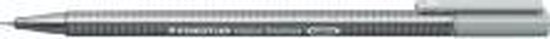 Speelgoed | Creatief / Artwork / Diy - Triplus Fineliner Zilvergrijs - Image 1