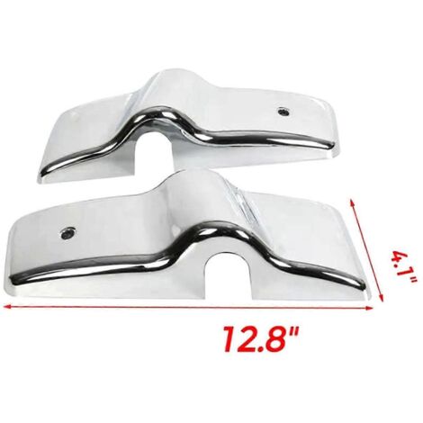 2 supports de miroir de portière pour Freightliner Century Columbia - Chromé - 2 pièces - Image 4