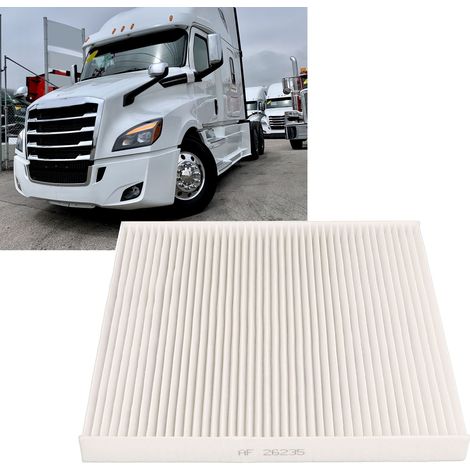 Le filtre de climatisation est compatible avec Freightliner Cascadia Columbia 91559 PA4857 AF2427 C15940. - Image 1