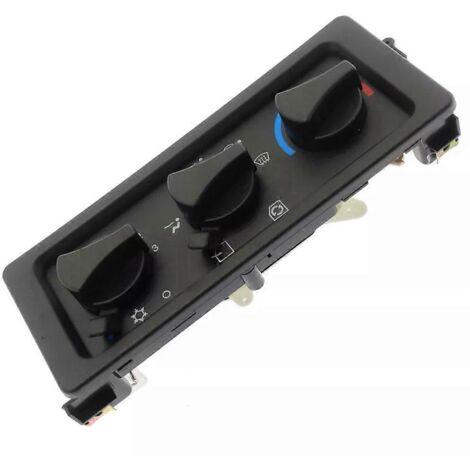 Panneau de commande climatisation/chauffeur N83-322930 pour FREIGHTLINER conduite à gauche - Noir - Image 2