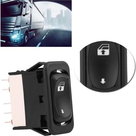 Bouton de commande principal de lève-vitre électrique pour Freightliner Columbia Century 01-11 A06-30769-027 - Image 3