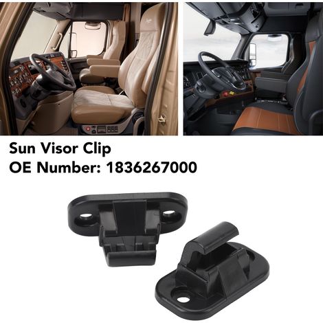 Attache Pare‑Soleil de Rechange à 2 Pièces pour Freightliner M2‑106 Cascadia - Image 2