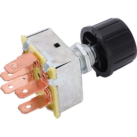 GARRYFIZH Interrupteur rotatif à 3 vitesses pour climatiseur de remplacement Freightliner INM2G754A - Image 1