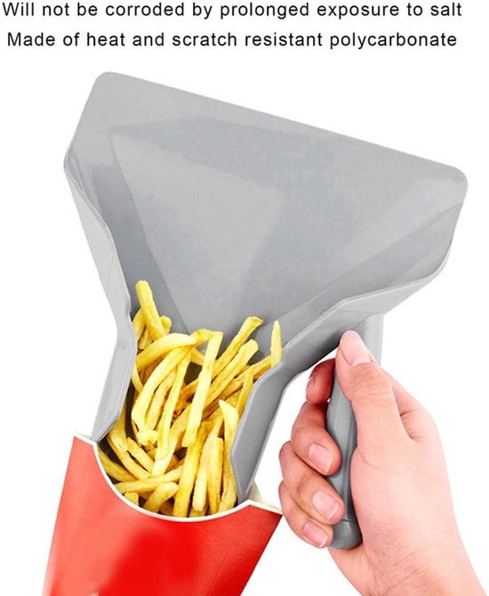 Dailygoods- Frietenschuiver - Ergonomisch Antislip Handvat - Image 2