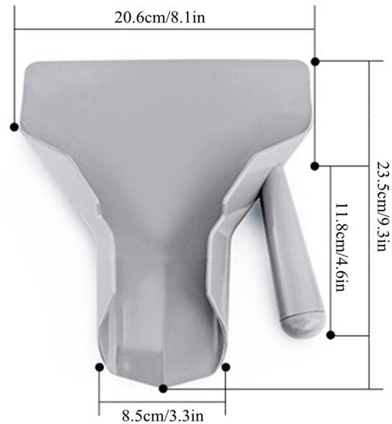 Dailygoods- Frietenschuiver - Ergonomisch Antislip Handvat - Image 5