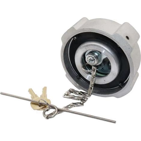 Bouchon de réservoir de carburant avec verrou pour camions américains Freightliner - Voir photo - Image 5