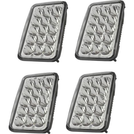 GARRYFIZH 4 pièces phare LED 4x6 pouces avec harnais pour Freightliner FLD120 112 FLD Peterbilt DC12V - Image 3