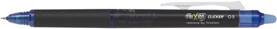 Rollerpen PILOT friXion Synergy point clicker fijn blauw