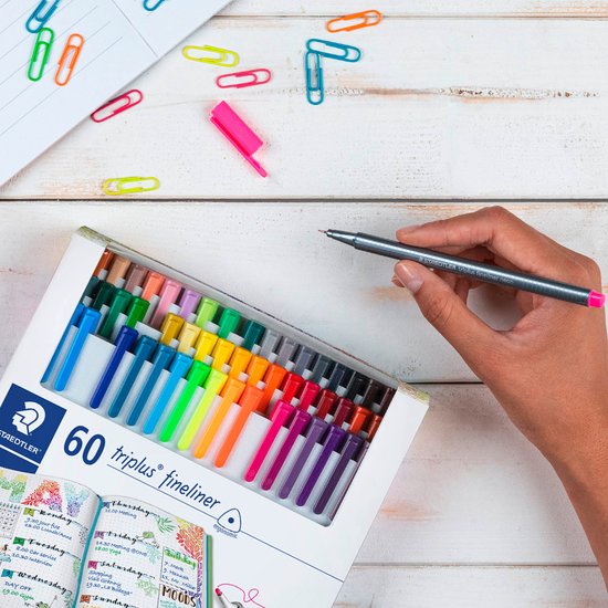 STAEDTLER triplus fineliner - PROMO etui 60 st (45 + 15 gratis) - Image 6