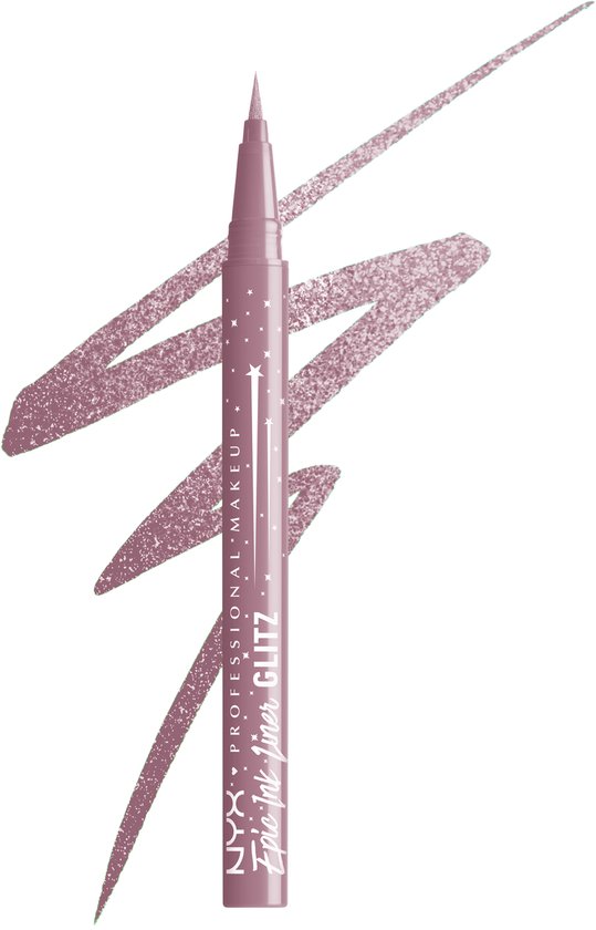 NYX Professional Make Up Epic Ink Liner Glitz Eyeliner - Intense kleur - Glitz - 1 ST - Image 1