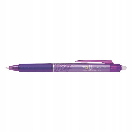 Pilot Frixion Clicker Balpen 0,5 mm Paars - Image 1