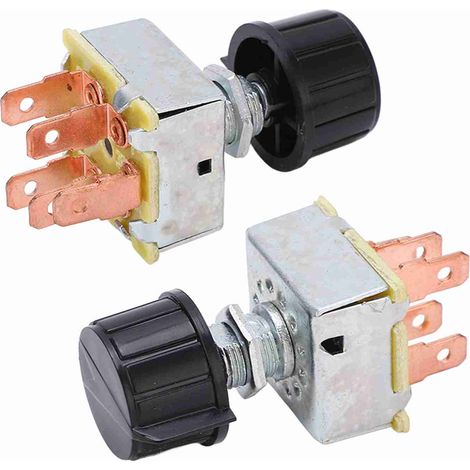 Interrupteur de climatisation rotatif 3 vitesses pour véhicules, matériau ABS et métal, compatible Freightliner INM2G754A - Image 3