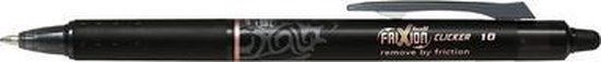 Pilot Zwarte FriXion Ball 1.0mm Clicker Pen – Breed - Image 3