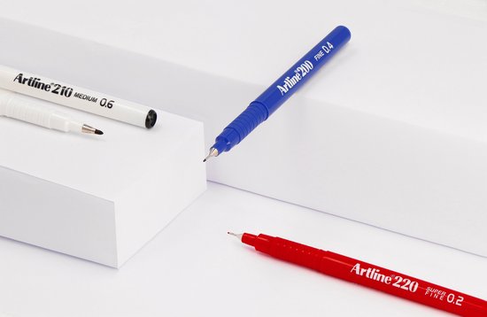 Artline 220 Stiften - Set van 12 Stuks 0,2mm Puntdikte - Image 3