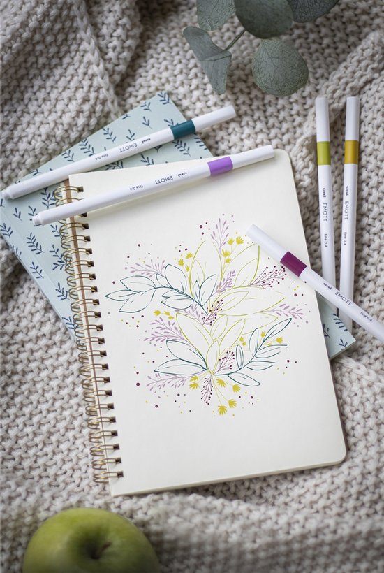 Uni Emott - Fineliner stiften - Kleuren - set van kleuren - Image 3