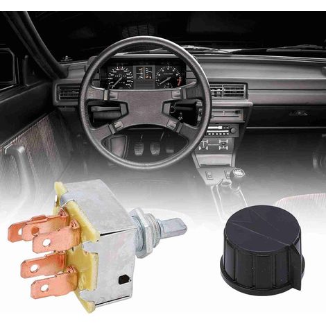 Interrupteur de climatisation rotatif 3 vitesses pour véhicules, matériau ABS et métal, compatible Freightliner INM2G754A - Image 1