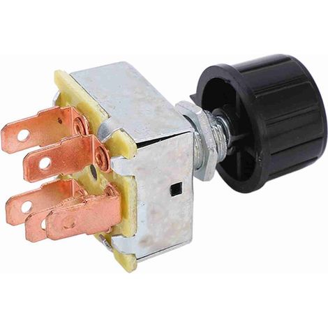 Interrupteur de climatisation rotatif 3 vitesses pour véhicules, matériau ABS et métal, compatible Freightliner INM2G754A - Image 5