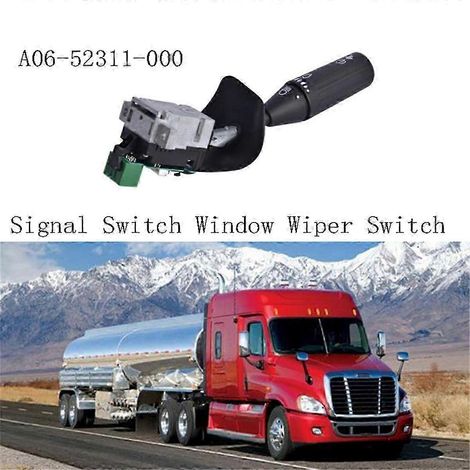 Interruptor de intermitentes y limpiaparabrisas para Freightliner Cascadia 2008 en adelante, A06-52311-000, edición 0703 - Image 1