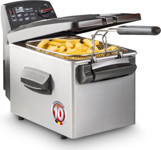 FRITEL Frituurpan - Turbo SF® - Friteuse met - Olie + Vast Vet - liter - 10 jaar Garantie - Image 1