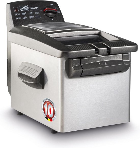 FRITEL Frituurpan - Turbo SF® - Friteuse met - Olie + Vast Vet - liter - 10 jaar Garantie - Image 3