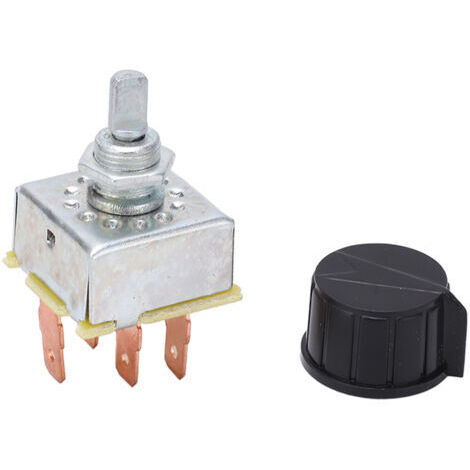 Interruptor giratorio de 3 velocidades para el aire acondicionado de repuesto Freightliner INM2G754A - Image 3