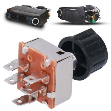 Interruptor giratorio universal de 4 velocidades para ventilador de aire acondicionado, compatible con Freightliner INM2G754A. - Image 1