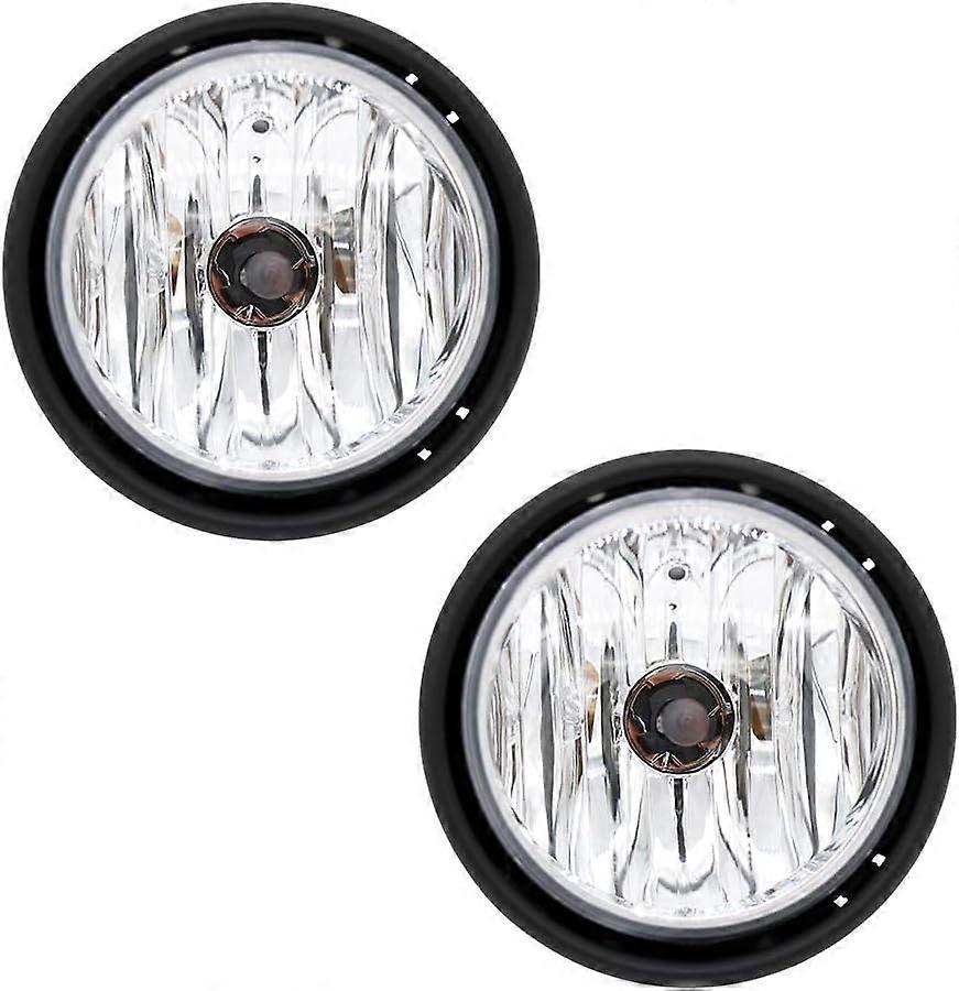 Fog Lights Replacement With Bulbs Fit For Freightliner Columbia 2000~2015 Passenger & Driver Side Front Fog Light Lamp Fit for Freightliner CenturyA P - Image 1