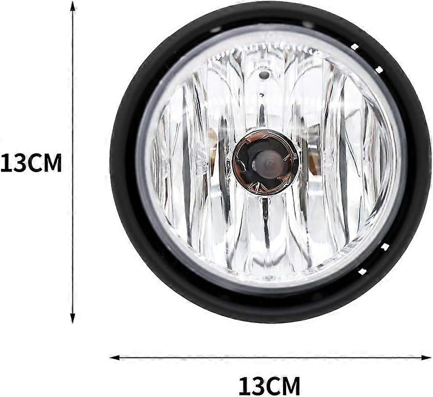 Fog Lights Replacement With Bulbs Fit For Freightliner Columbia 2000~2015 Passenger & Driver Side Front Fog Light Lamp Fit for Freightliner CenturyA P - Image 3