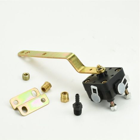 Dos kits estándar de válvulas de control de altura de nivelación neumática para camiones/remolques VS227 53321Q120, disponibles en Freightliner US Truck Parts. - Image 3