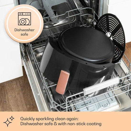 Friteuse à air chaud Air Bloom avec fonction vapeur 1500W 7,5 litres 16 programmes - Image 4