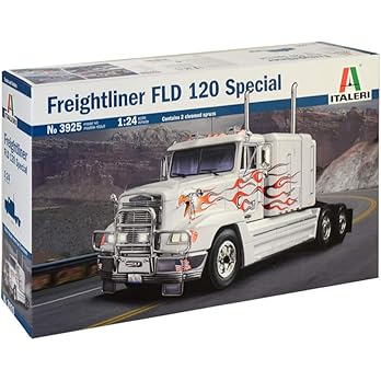Italeri - I3859 - Model - Car and Truck - Freightliner FLC - Scale 1:24 - Image 8
