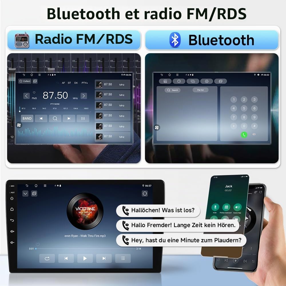 Car Radio for Mercedes Benz Sprinter Freightliner W907 VS30 2019-2023 | Android 15, 4+64GB, 10.1 inches, Android Auto Wireless Carplay, Touch Screen, GPS, Bluetooth 5.4, DSP WiFi 6.0 - Image 5