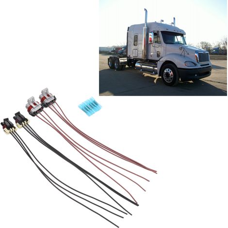 Connettore per cablaggio fari auto, 224 396 007 Connettori per cablaggio trasmissione stabile per camion diesel Freightliner Columbia 2000-2014. - Image 3
