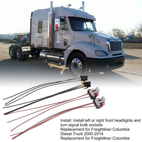 Connettore per cablaggio fari auto, 224 396 007 Connettori per cablaggio trasmissione stabile per camion diesel Freightliner Columbia 2000-2014. - Image 5