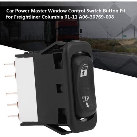 Adatto per due interruttori di controllo del regolatore degli alzacristalli elettrici A06-30769-008, applicabile ai modelli Freightliner 01-11. - Image 1