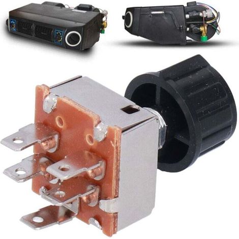 Universal 4-Speed Air Conditioning Fan Switch for Freightliner Trucks - Image 1