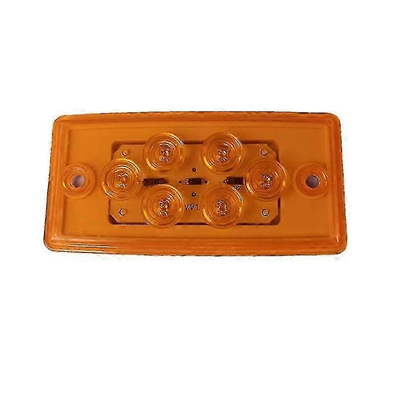 5pcs LED Cab Roof Freightliner Top lights clearance marker running lights 6led Car side lights For Freightliner Truck Lights Edition 1107 - Image 5