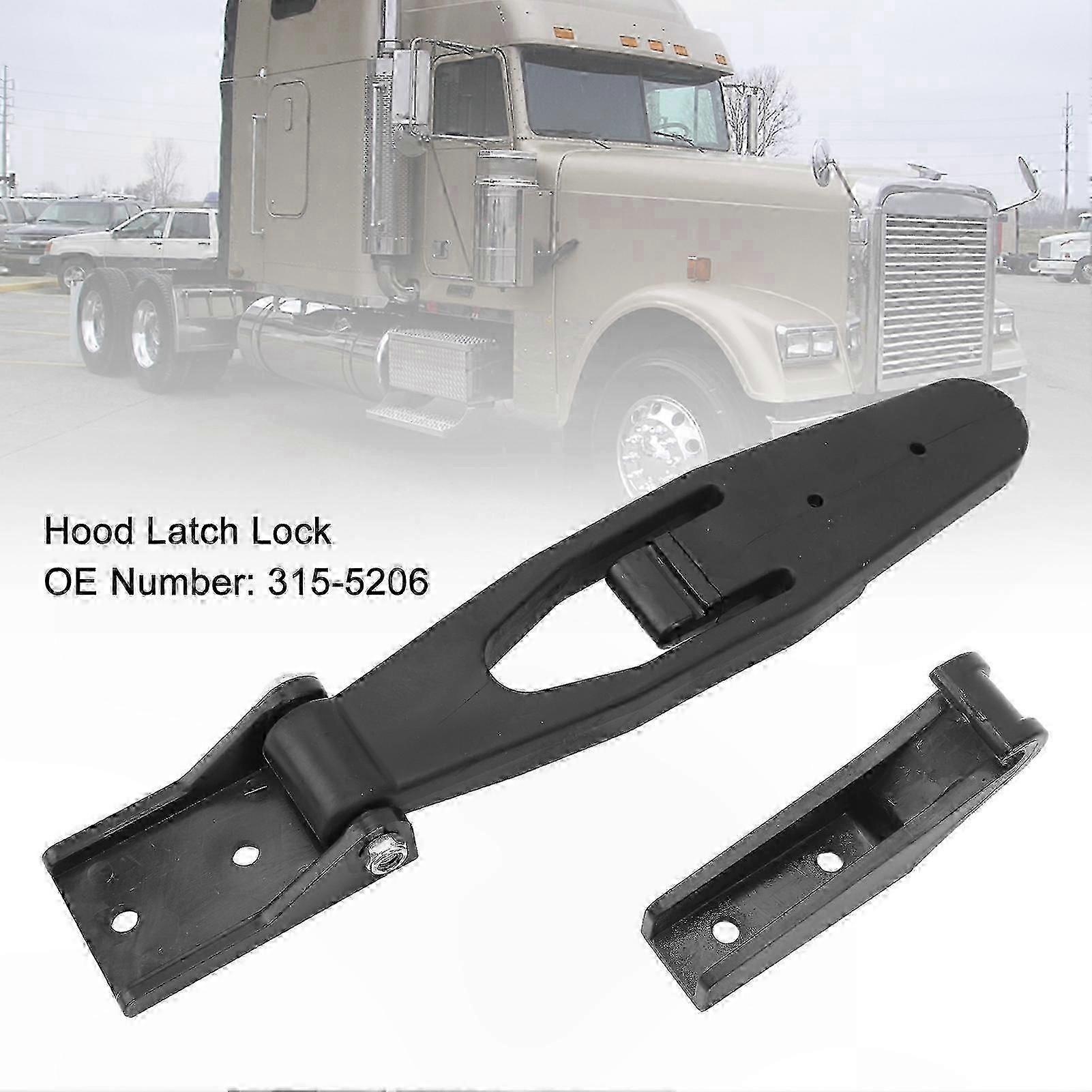 For Freightliner Hood Latch Lock Assembly Kit with Bracket 315-5206 Replacement - Image 5