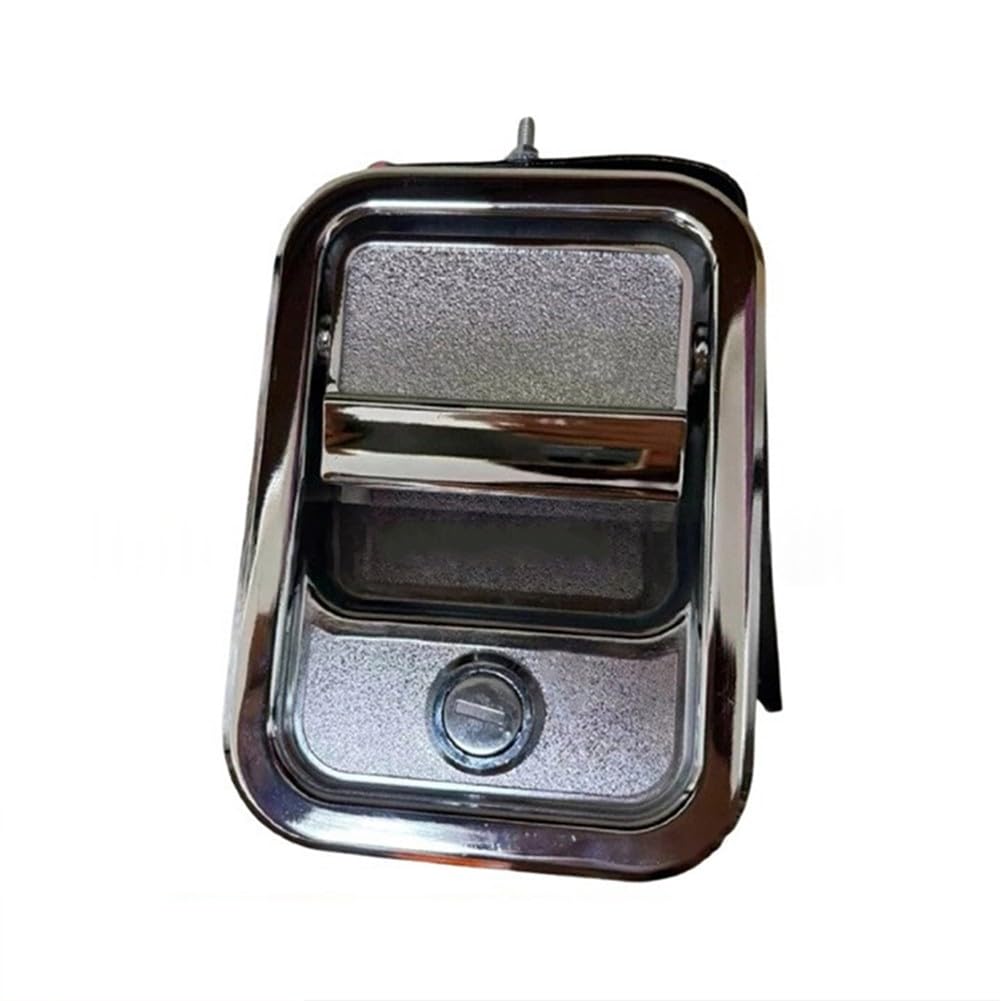 Paire de poignées de porte extérieures avec clés en métal ABS résistant à l'usure pour Freightliner pour Columbia pour siècle 2003-2011 - Image 4