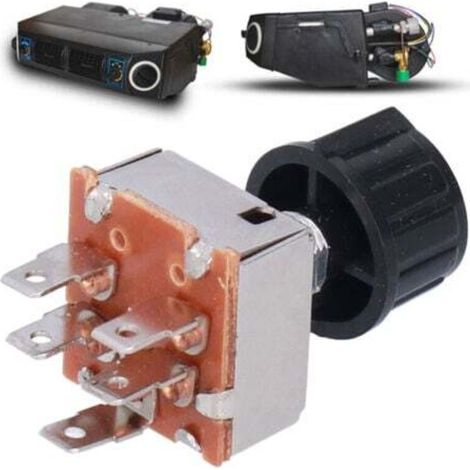 Universal replacement 4-speed rotary AC air conditioning fan switch for Freightliner INM2G754A - Image 1