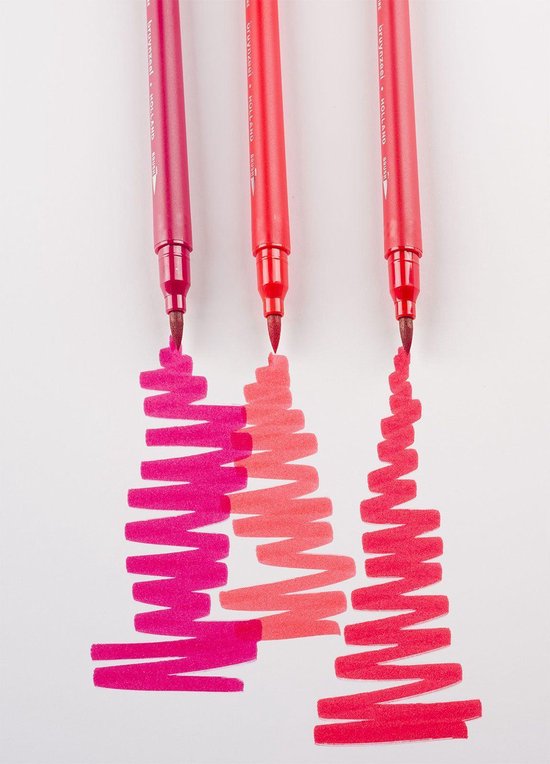Bruynzeel Creatives Fineliner / Brushpen set kleuren - Image 5