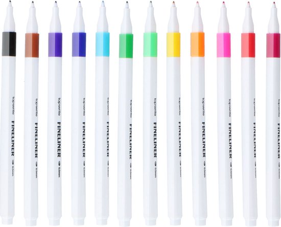 Couleur pour écrivains fins, 12 pièces. - Image 2