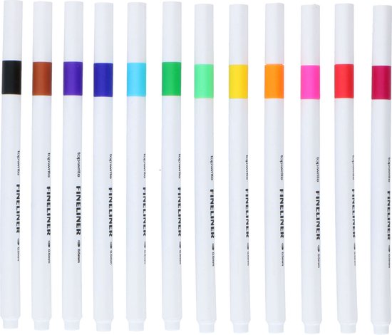 Couleur pour écrivains fins, 12 pièces. - Image 4