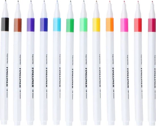 Couleur pour écrivains fins, 12 pièces. - Image 7