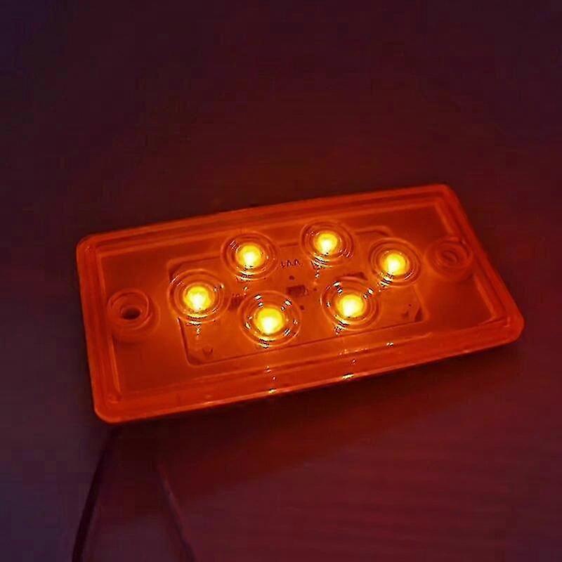 5 stuks LED-cabinedakverlichting Freightliner Topverlichting, markeringslichten, 6 led-autozijlichten voor Freightliner vrachtwagenverlichting 2025 - Image 2