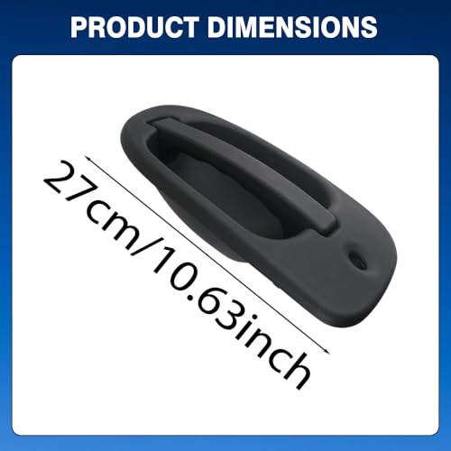 A18-47729-002 Poignée De Porte Extérieure, Côté Conducteur Gauche | Compatible avec Freightliner 108SD 2012-2018, M2 106 2008-2011/112 2010-2011, Cascadia 2008-2017, 114SD 2012-2019, S2G - Image 9