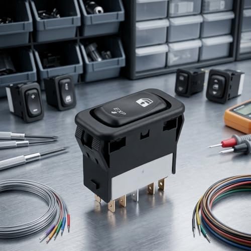 Commutateur, compatible avec Freightliner pour Columbia pour siècle 2001-2011 côté conducteur gauche, remplacement direct OEM A0630769008 - Image 7